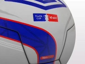 fa cup ball 2010 3D Model