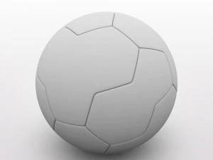 fa cup ball 2010 3D Model