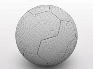 fa cup ball 2010 Modelo 3D