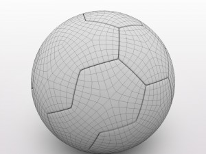 fa cup ball 2010 Modelo 3D