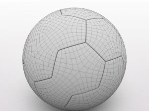 fa cup ball 2010 3D Model