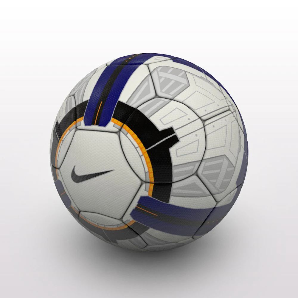 premier league ball 2010 3D Model .c4d .max .obj .3ds .fbx .stl .blend 