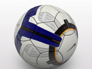 premier league ball 2010 Model 3D