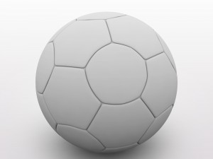 premier league ball 2010 Model 3D