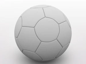premier league ball 2010 3D Model