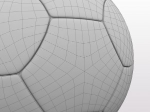 premier league ball 2010 Model 3D