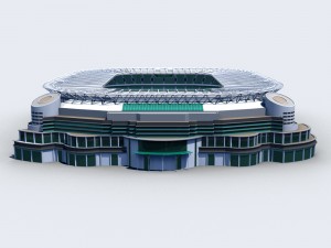twickenham stadium 3D मॉडल