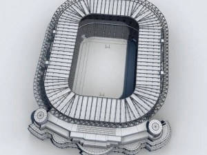 트위크넘 스타디움 3D 모델