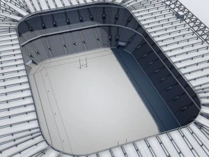 트위크넘 스타디움 3D 모델