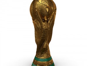 fifa world cup trophy - low res Modelo 3D