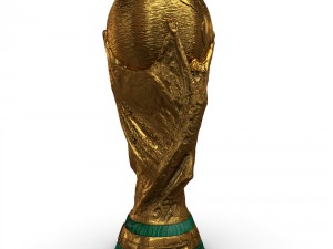 fifa world cup trophy - low res Modelo 3D