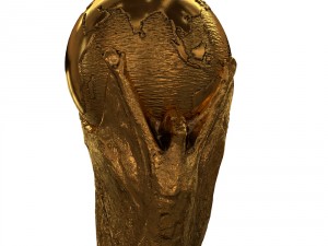 fifa world cup trophy - low res Modelo 3D
