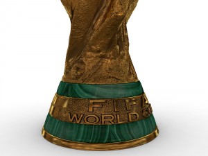 fifa world cup trophy - low res Modelo 3D