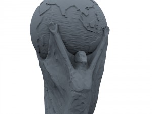 fifa world cup trophy - low res Modelo 3D