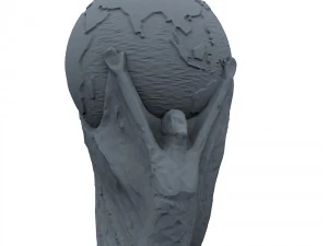 fifa world cup trophy - low res 3D Model