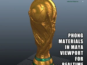 fifa world cup trophy - low res 3D Model