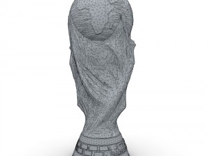 fifa world cup trophy - low res Modelo 3D