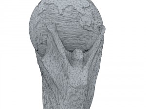 fifa world cup trophy - low res Modelo 3D