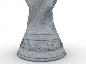 fifa world cup trophy - low res Modelo 3D