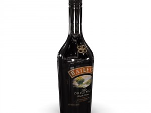 baileys 70cl bottle Modelo 3D