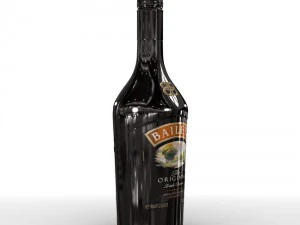 baileys 70cl bottle 3D Model