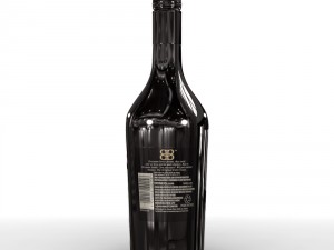 baileys 70cl bottle Modello 3D