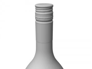 baileys 70cl bottle 3D Model