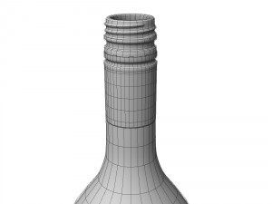 baileys 70cl bottle Modello 3D