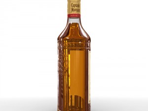 captain morgan 70cl bottle 3Dモデル