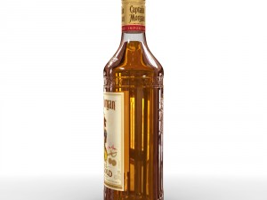 captain morgan 70cl bottle 3Dモデル