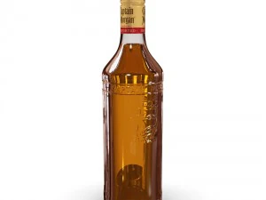 captain morgan 70cl bottle 3D Model
