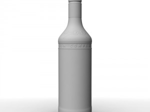captain morgan 70cl bottle 3Dモデル