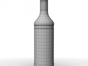 captain morgan 70cl bottle 3Dモデル