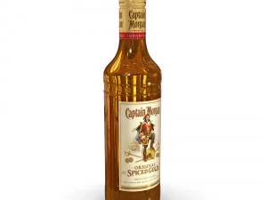 Kapitan Morgan, butelka 50cl Model 3D