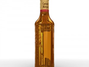 captain morgan 50cl bottle 3D 모델
