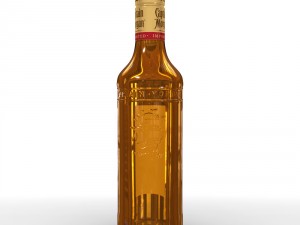 captain morgan 50cl bottle 3D 모델