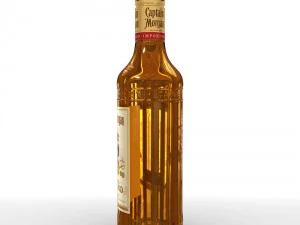 captain morgan 50cl bottle 3D Model