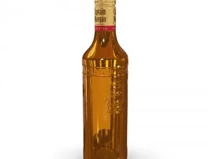 captain morgan 50cl bottle 3D Model