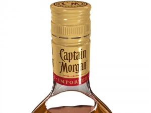 captain morgan 1l bottle 3D Model