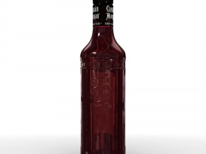 captain morgan jamaica rum 50cl bottle Modelo 3D