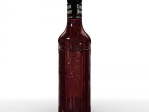 captain morgan jamaica rum 50cl bottle 3D Model