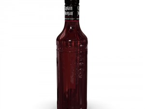 captain morgan jamaica rum 50cl bottle Modelo 3D