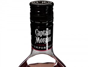 captain morgan jamaica rum 1l bottle 3Dモデル