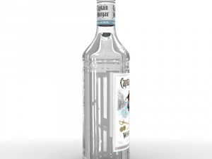 captain morgan white 70cl bottle 3D 모델