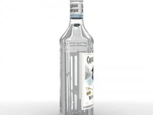 captain morgan white 70cl bottle 3D Model