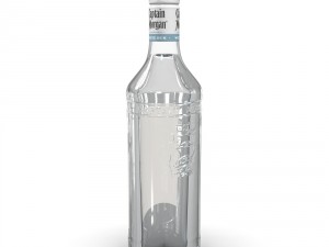 captain morgan white 70cl bottle 3D 모델