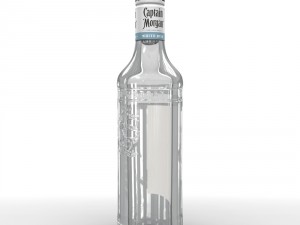 captain morgan white 50cl bottle Modèle 3D
