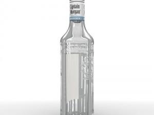 captain morgan white 50cl bottle Modèle 3D