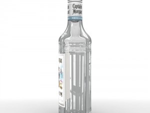captain morgan white 50cl bottle Modèle 3D