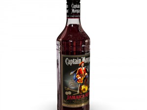 captain morgan bottle set Modèle 3D